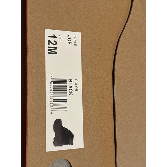 WEATHERPROOF VINTAGE Mens Black Round Toe Platform Duck Boots, Size 12, NIB - Picture 4 of 4